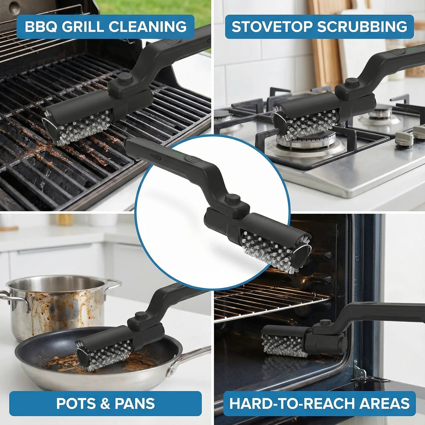 Electric BBQ Grill Brush