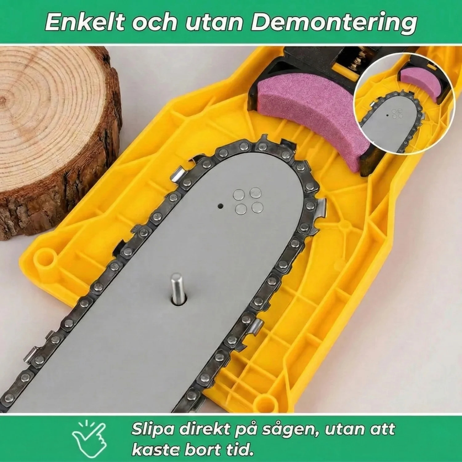 Nova Ultra-Speed ​​Chainsaw Sharpener – Instant Precision for Efficient Cutting