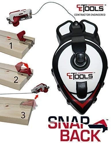 Snapback Chalk Line With Releasable Tip - Picture 2 of 6