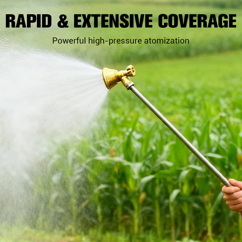 🎯✨ Brass agricultural sprinkler! Wide-angle spraying / direct water jet dual mode, agricultural and gardening universal