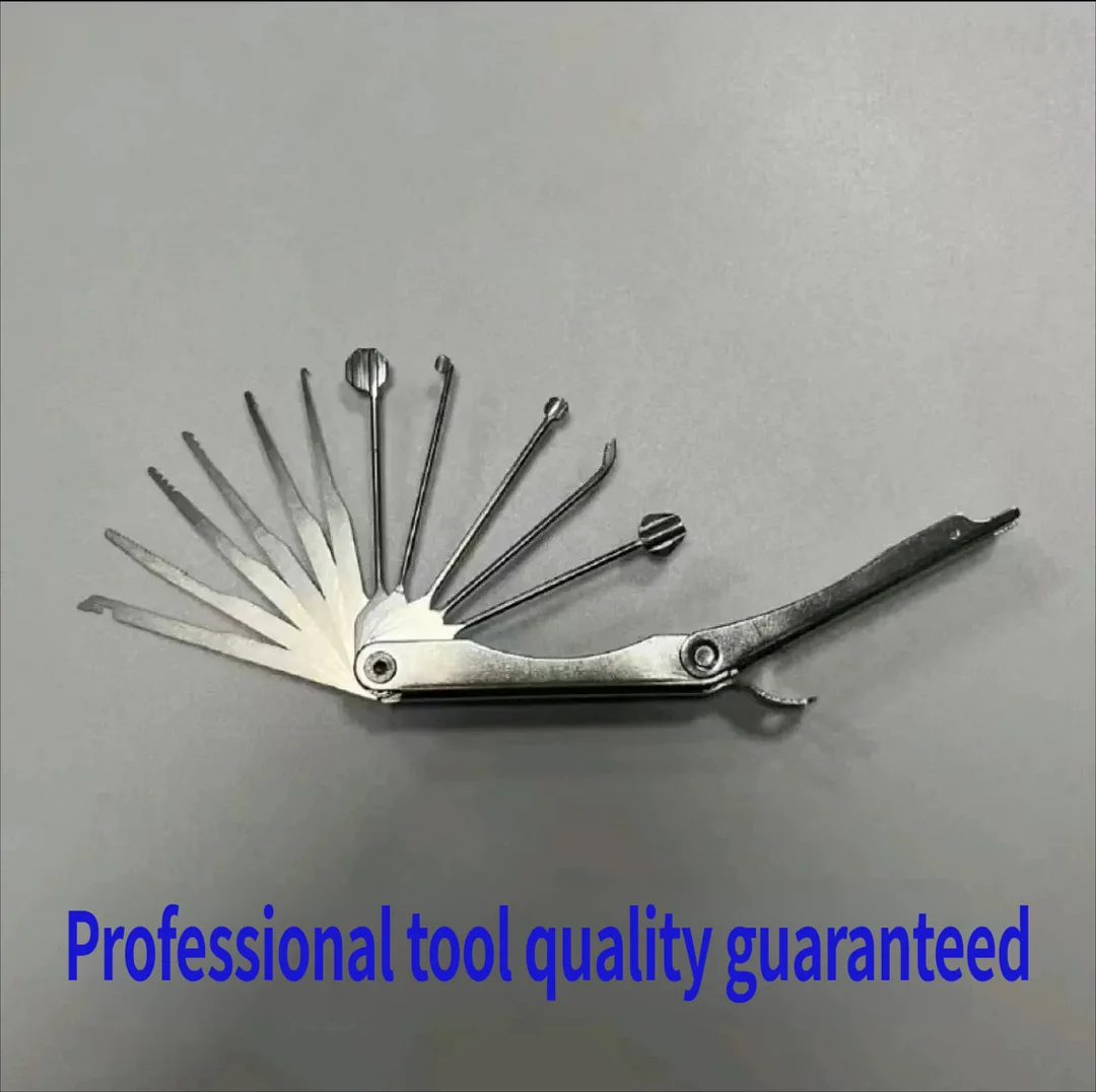 New five-piece tool set, locksmith tools · New five-piece tool set