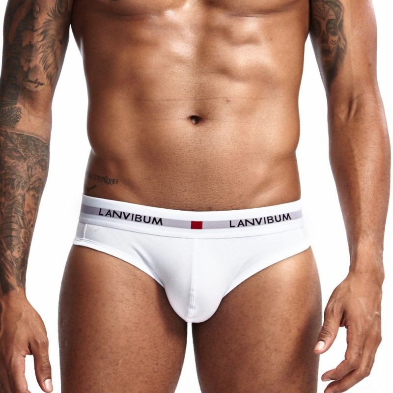 Modern men's briefs with wide elastic