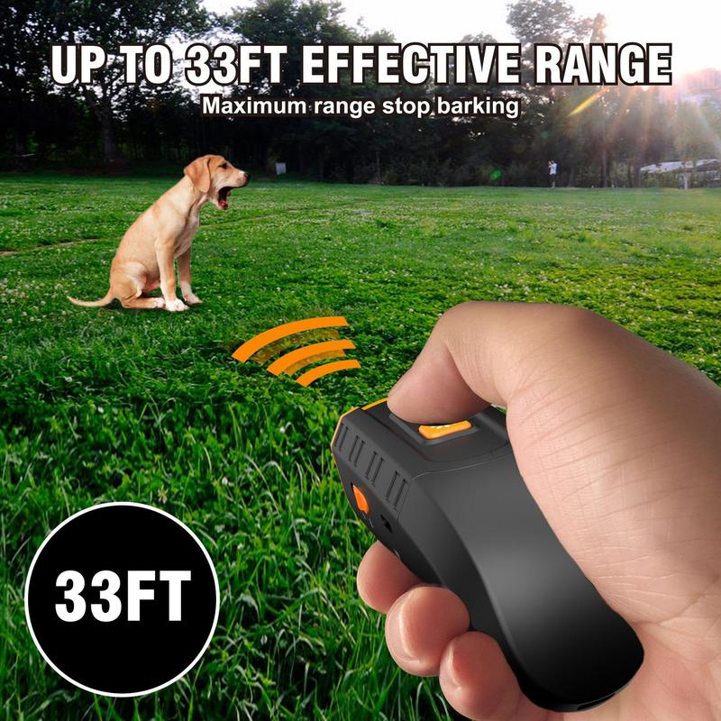 Product Introduction of Multifunctional Dog Repellent, 1 Box Rechargeable LED Lighting Ultrasonic Dog Repellent, Outdoor Strong Light Flashlight for Camping, Hiking, Emergency 3