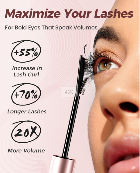 【✨Buy 3, get 5 free】New mascara that lengthens and curls the eyelashes