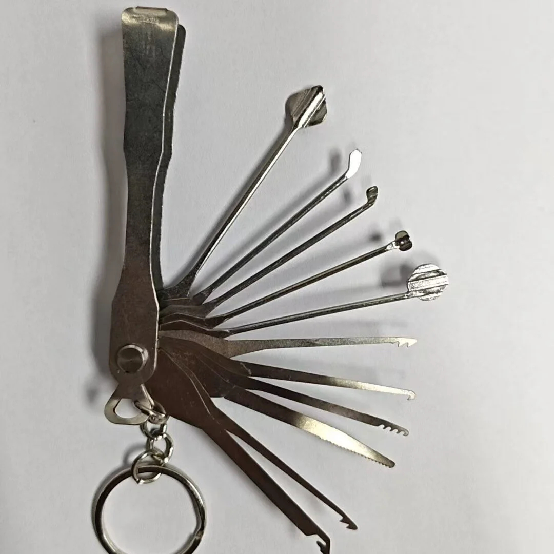 New five-piece tool set, locksmith tools · New five-piece tool set
