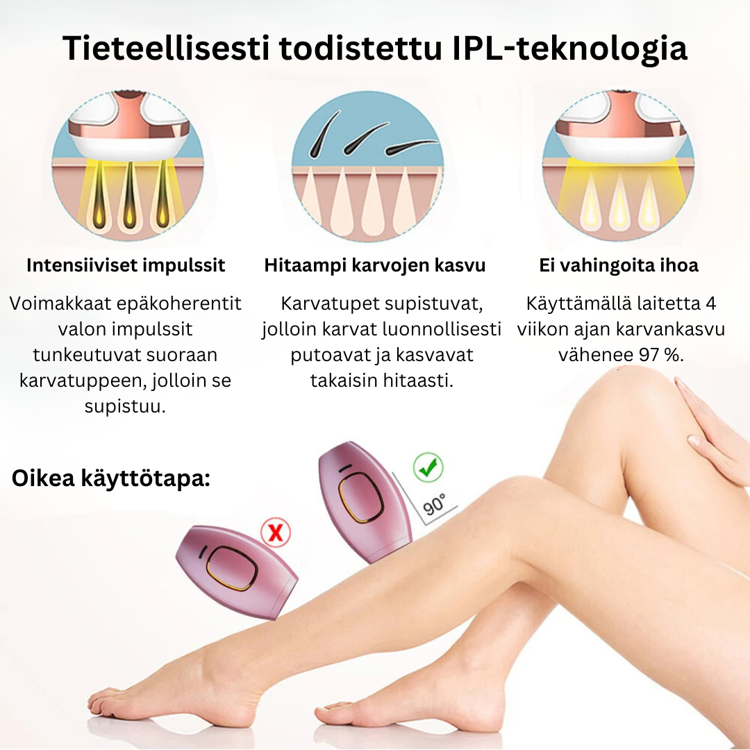 IPL Light Epilator – Hair Removal Device