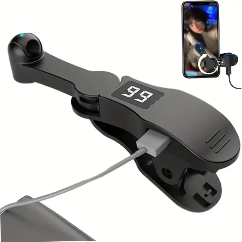 Smart Automatic Screen Clicker Device, USB Powered Simulate Finger Continuous Clicker, Adjustable Speed Physical Clicker for Games, Live Likes, Reward Tasks, Boyfriend Gift, Gifts for Girlfriend, Gaming