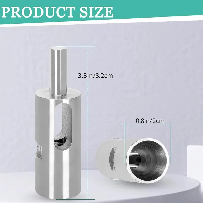 Twist Ties Tool for 9 Gauge Drill Chuck,High-tensile Wire Easy Twist Tool,Twisted Fence Tool for Fixing Chain Link Fence and Loop Fences