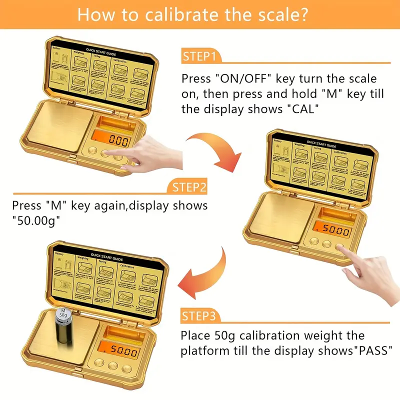 High-precision Digital Pocket Scale