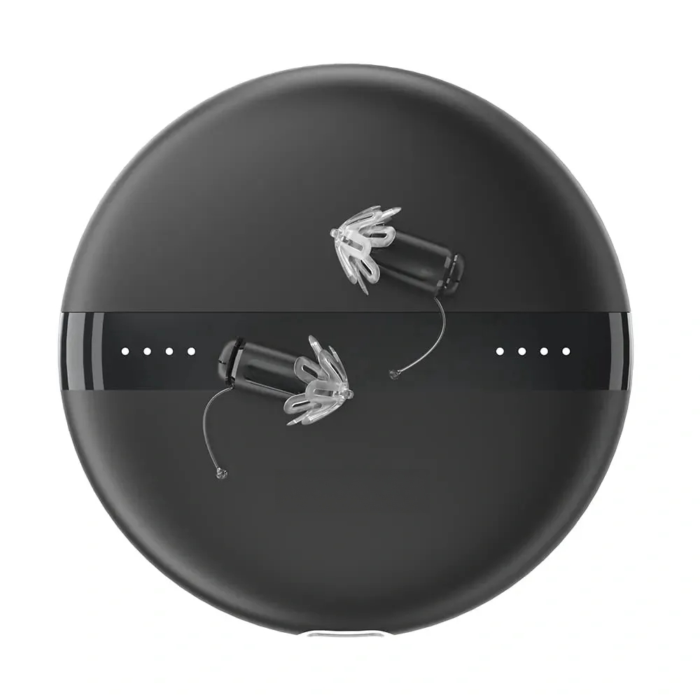Hearing Aids - Virtually Invisible CIC, Rechargeable, Customizable, FDA Approved.