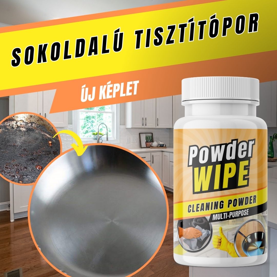 PowderWipe - multi-purpose cleaning powder