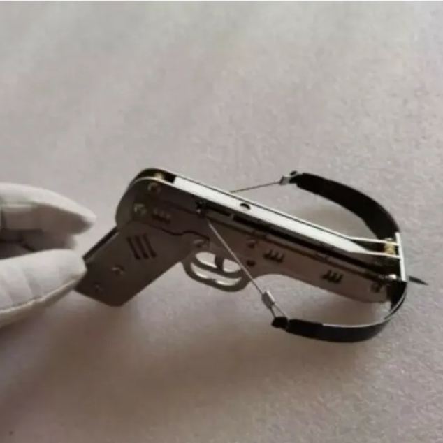 🏹Mini Crossbow🤷🏻‍♂️ Foldable Slingshot Toy with 10 Arrows🏹