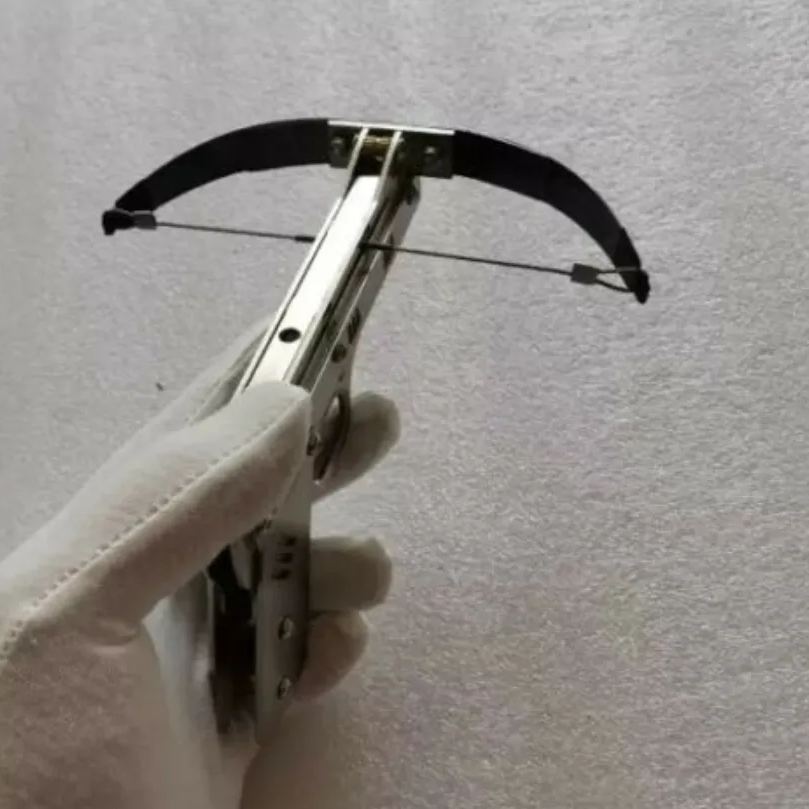 🏹Mini Crossbow🤷🏻‍♂️ Foldable Slingshot Toy with 10 Arrows🏹