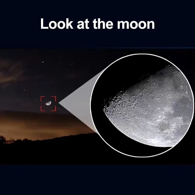 Mini Portable HD Night Vision Zoom Monocular Telescope