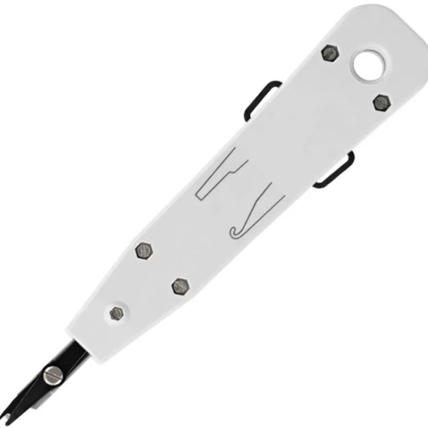 Punch Down Tool Versatile Network Wire Impact Punch-Down Tool Ergonomic Design for Cutting