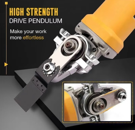 🔧😏Angle Grinder Conversion Head Adapter, ⚙️Universal Type Polisher, Oscillating Tool⚒️⚙️