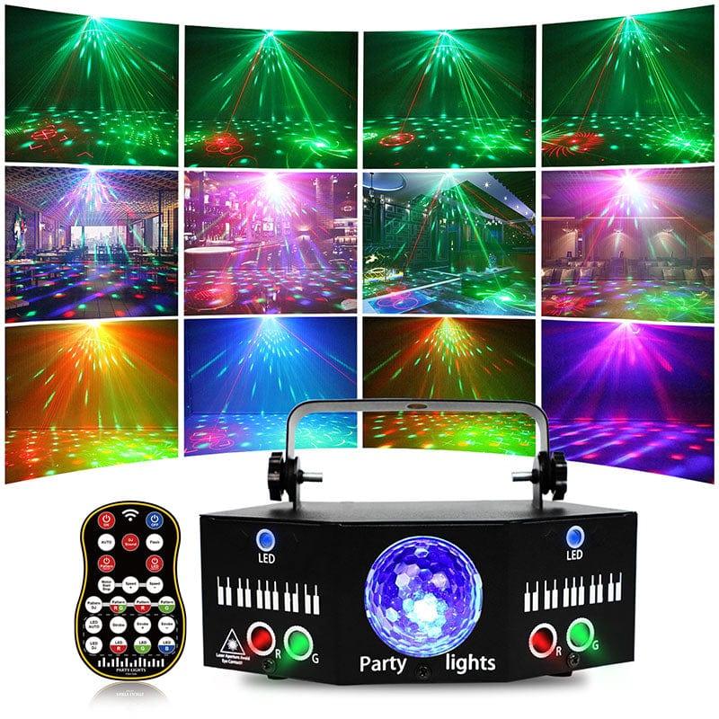500MW FIVE-HOLE MAGIC BALL PARTY LASER LIGHT-C1