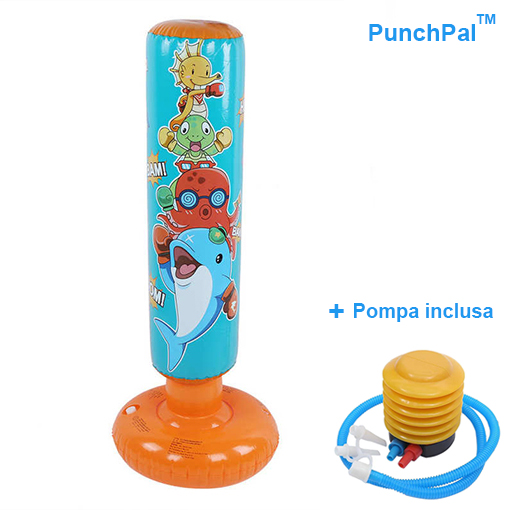 PunchPalTM Sac de box gonflabil pentru copii