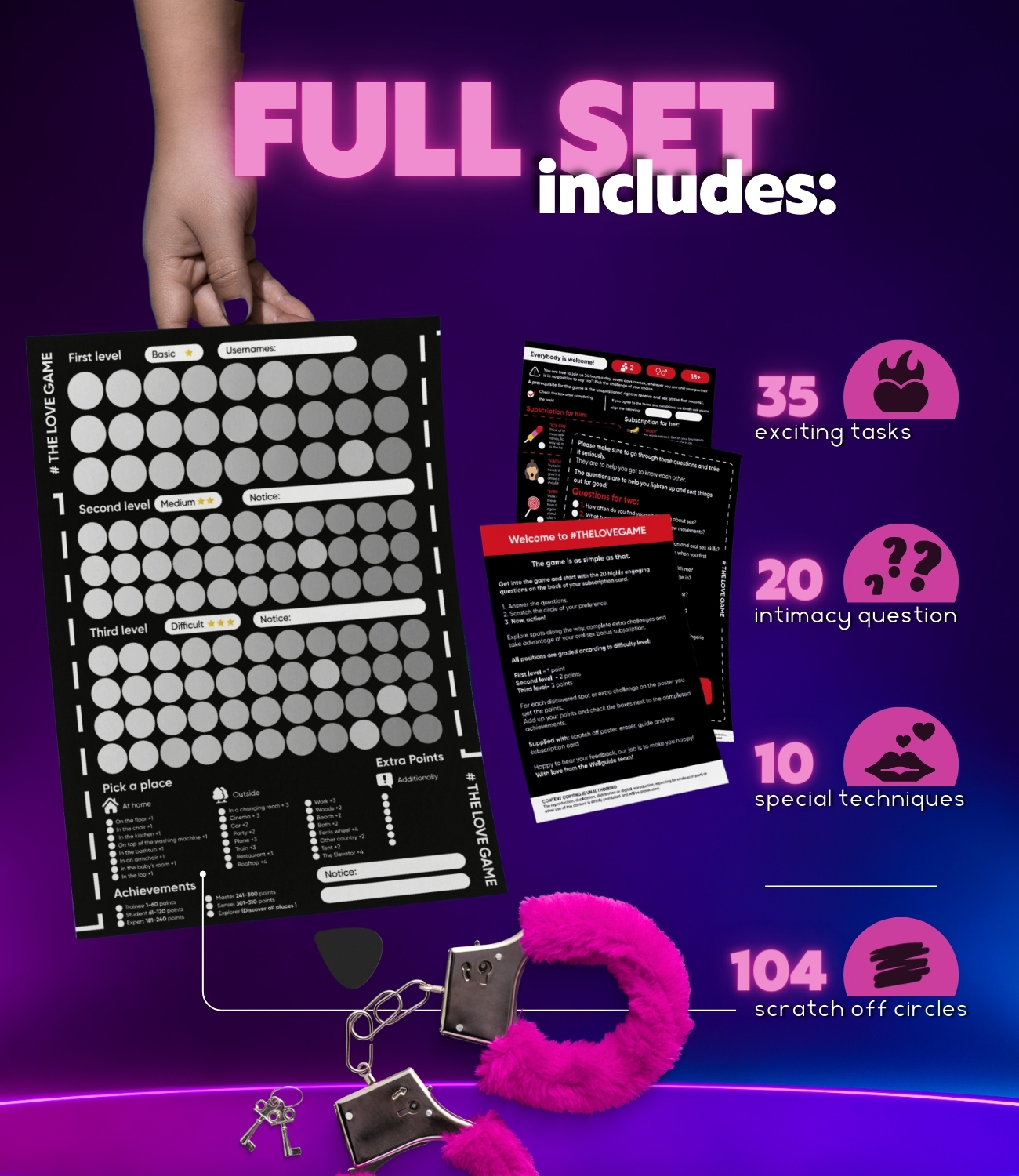  Scratch off Poster 169 date night ideas and conversations a perfect addition and decoration for the bedroom great idea for any couple