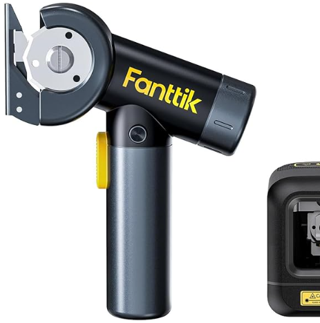 3.7V Cordless Electric Scissors with LED Display, Perfect Cutting Tool for Thin Cardboard Carpet Leather 