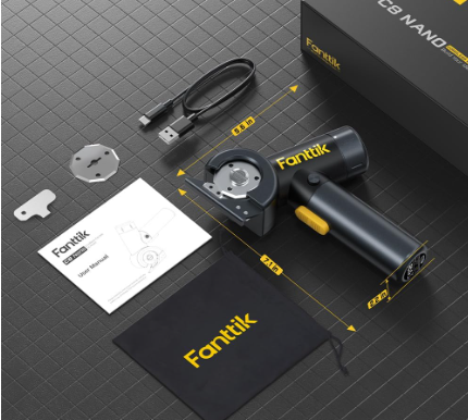 3.7V Cordless Electric Scissors with LED Display, Perfect Cutting Tool for Thin Cardboard Carpet Leather 