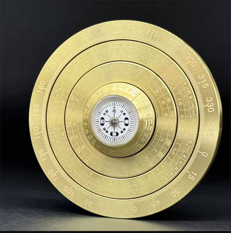 Ancient Chinese Compass, Portable Compass, Convenient Compass, Useful tool for Detecting Fengshui and Direction