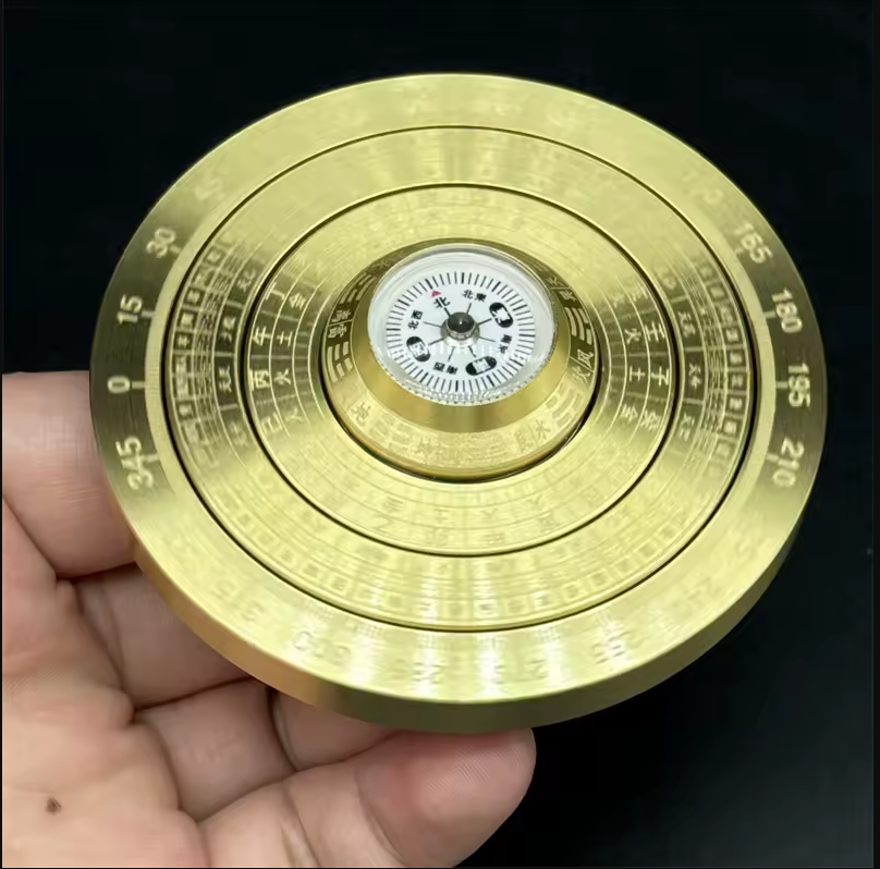Ancient Chinese Compass, Portable Compass, Convenient Compass, Useful tool for Detecting Fengshui and Direction
