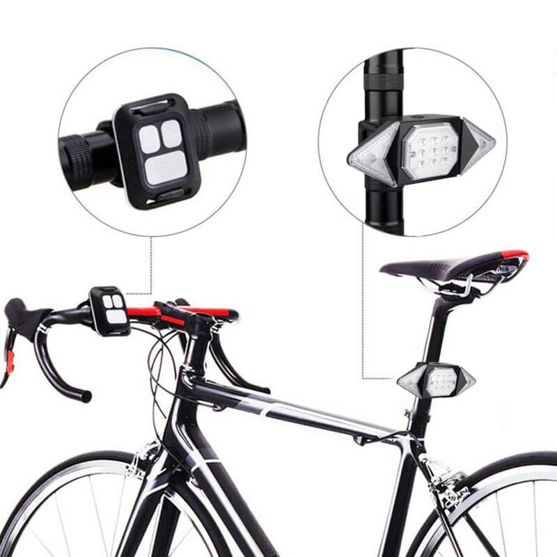 WatchOut bicycle turn signal light