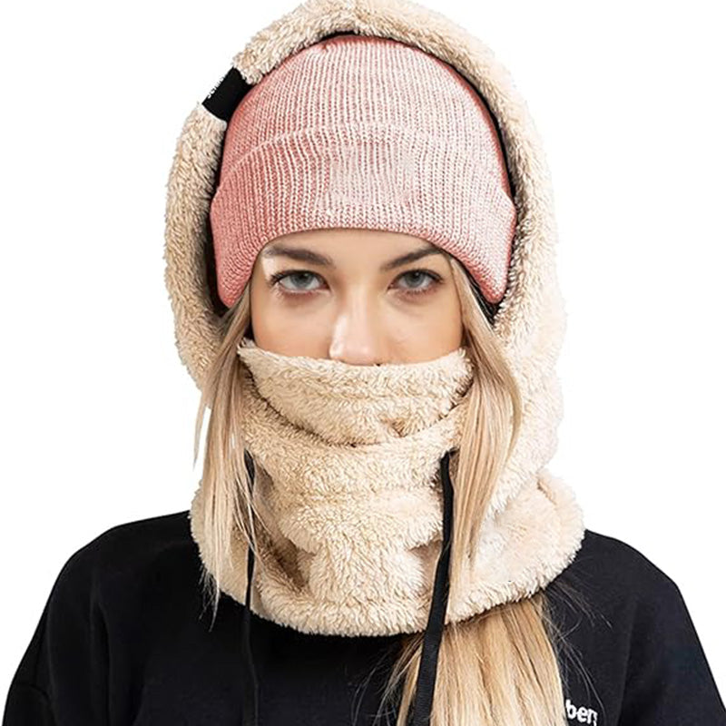 🧣💥 WARM HOODED SKI SCARF