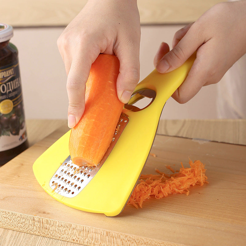 Can opener, bottle opener, vegetable grater 3 in 1