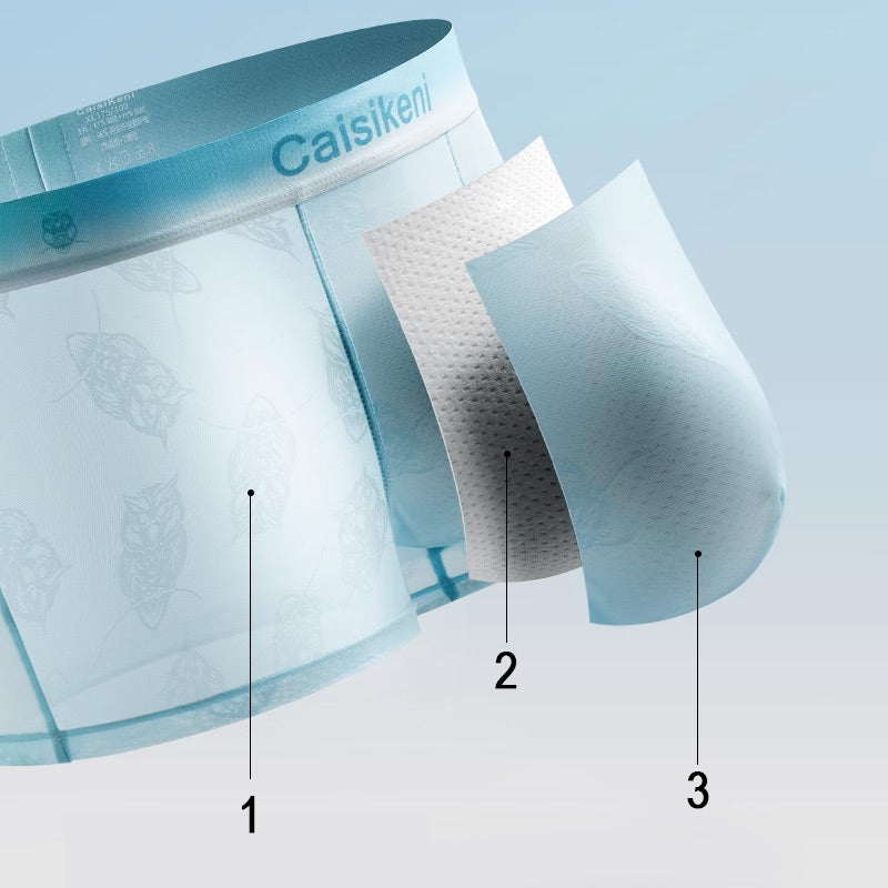 🎁Buy 1 Get 2 Free🎁 Men's Cool Breathable Boxer Briefs with Elastic Waistband