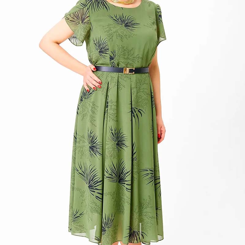 High quality women's A-line corset dress