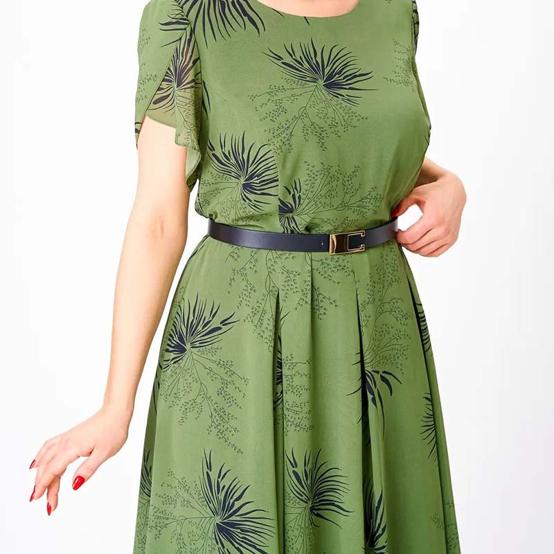 High quality women's A-line corset dress