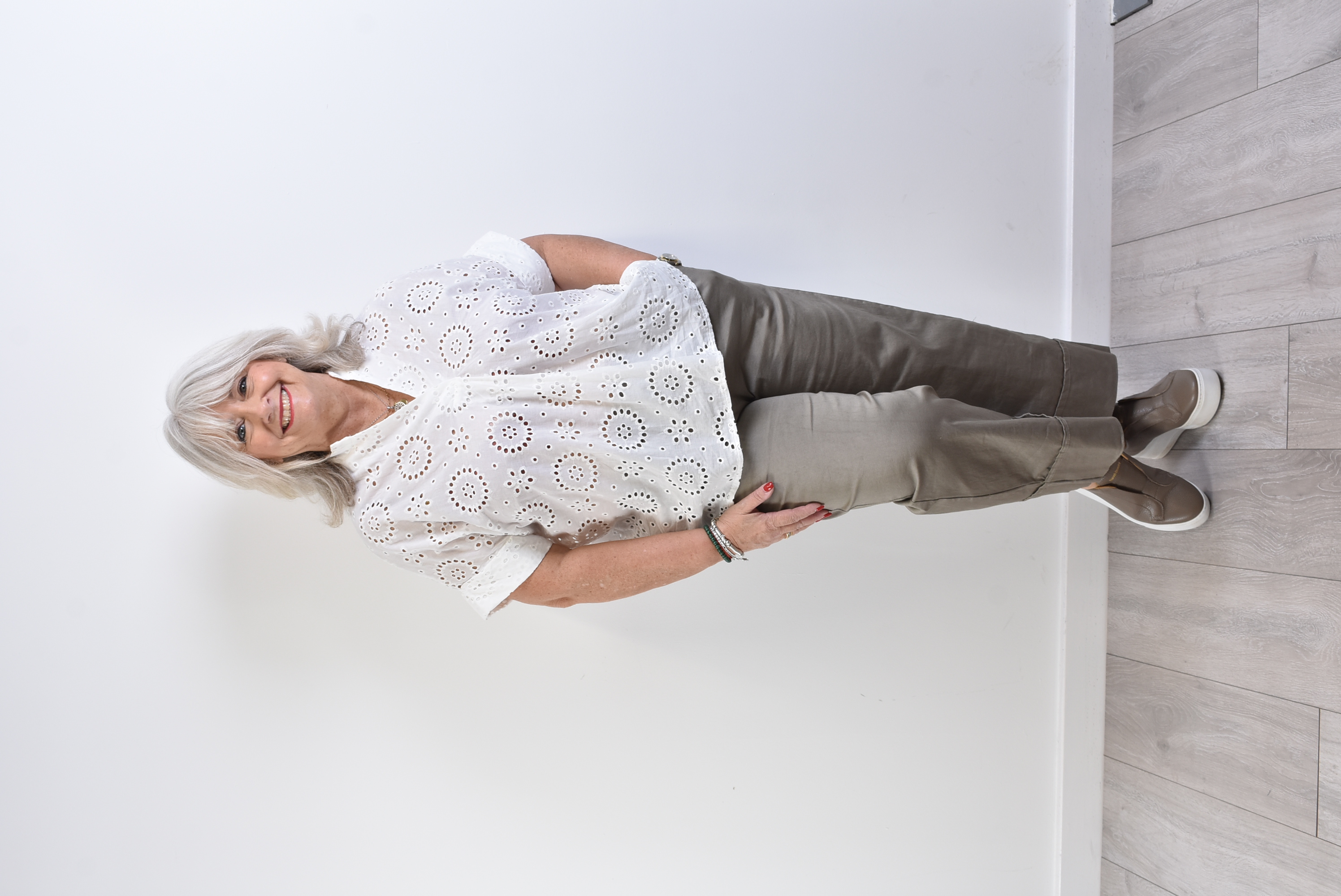 Salcombe Broderie Anglaise Top