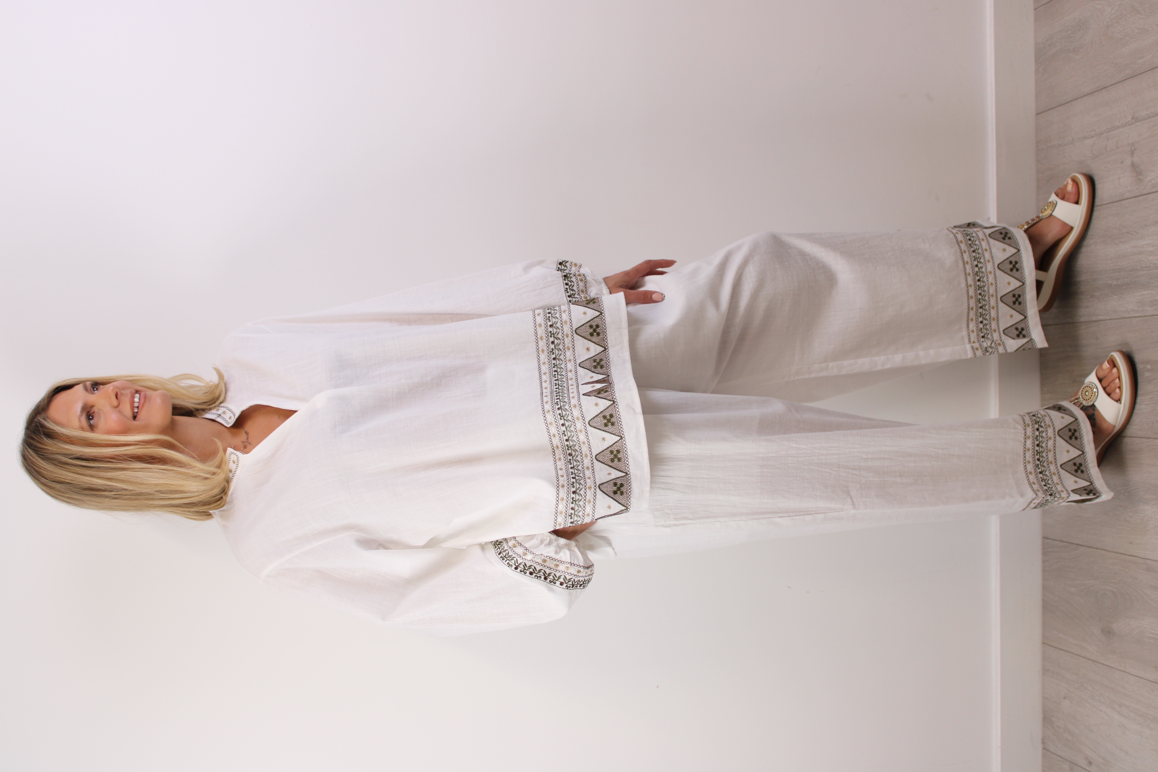 Palermo Embroidered Top