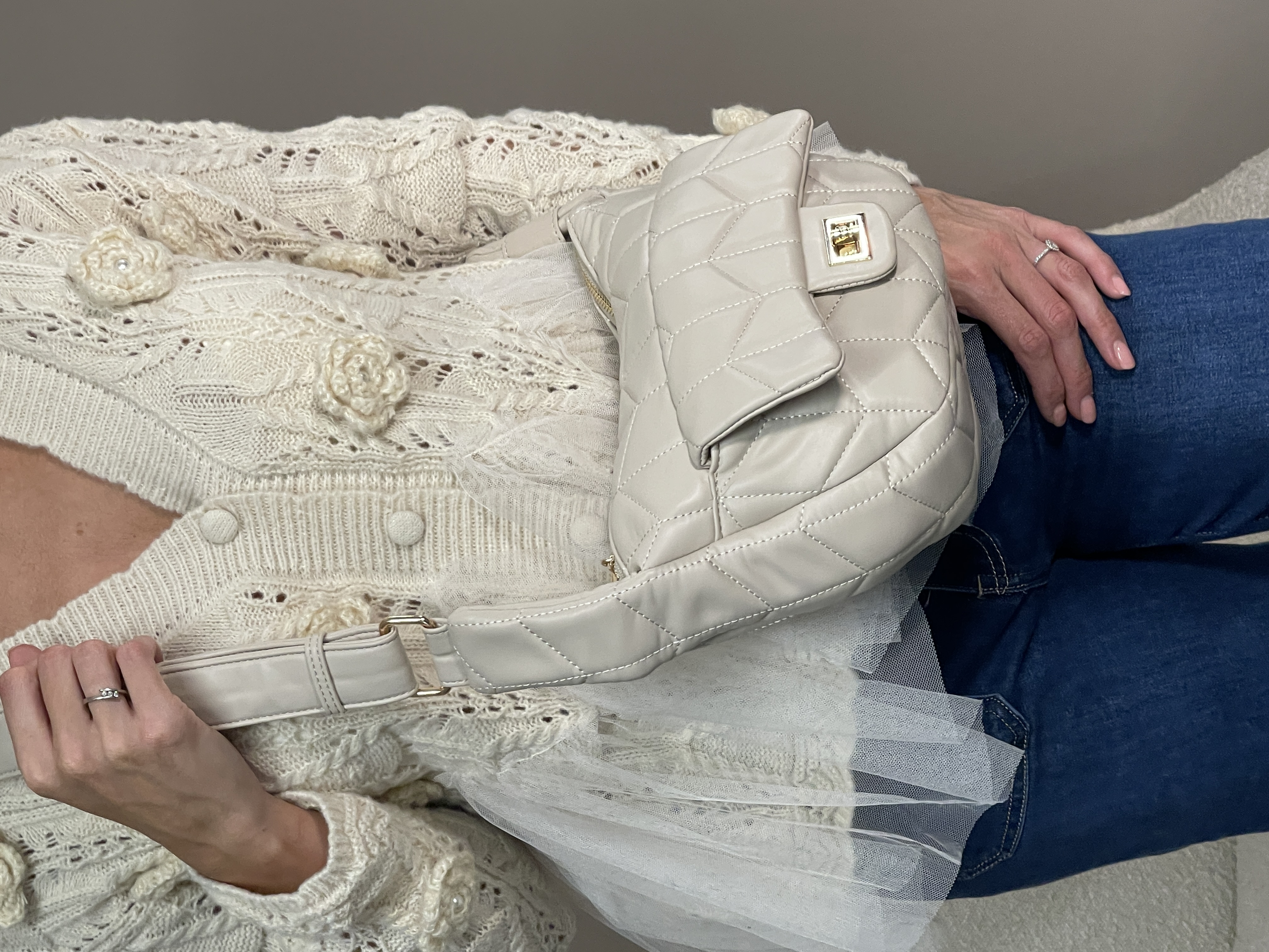 Coco Quilted Crossbody Bag