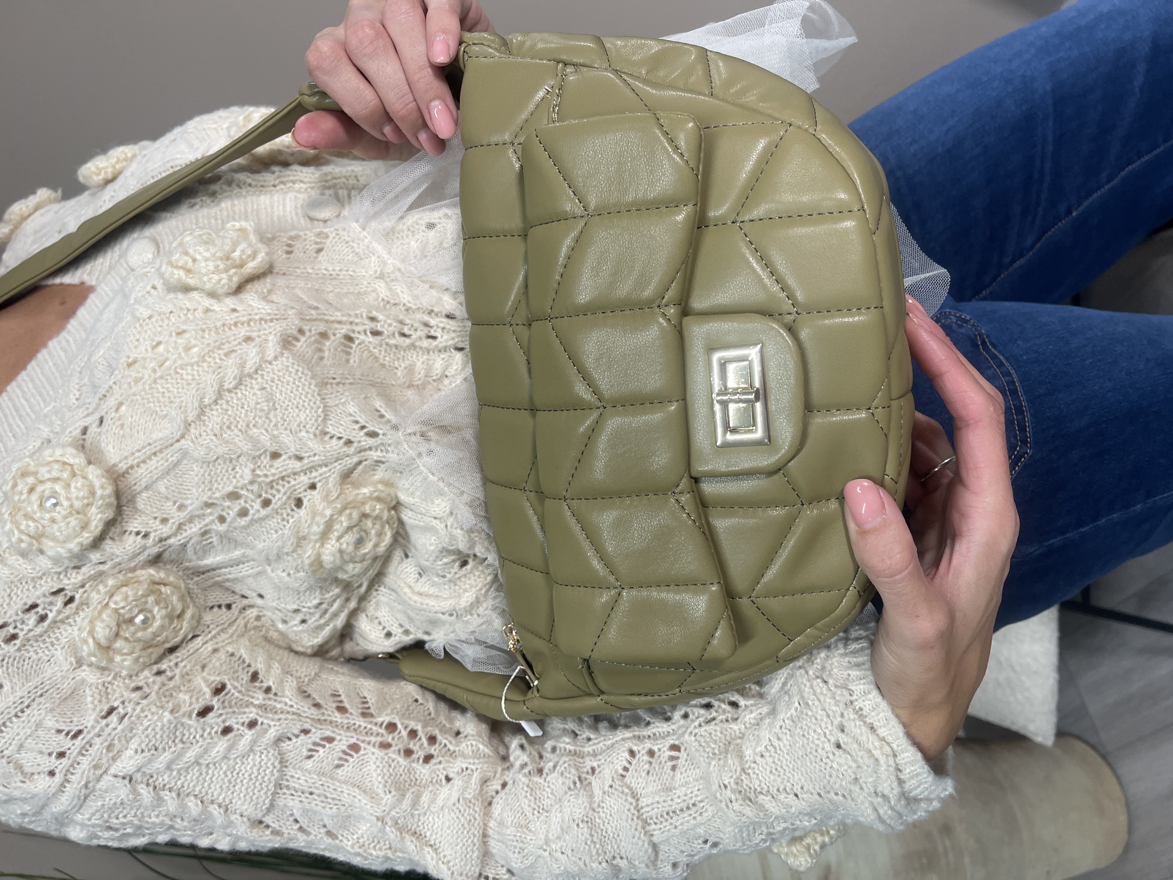 Coco Quilted Crossbody Bag