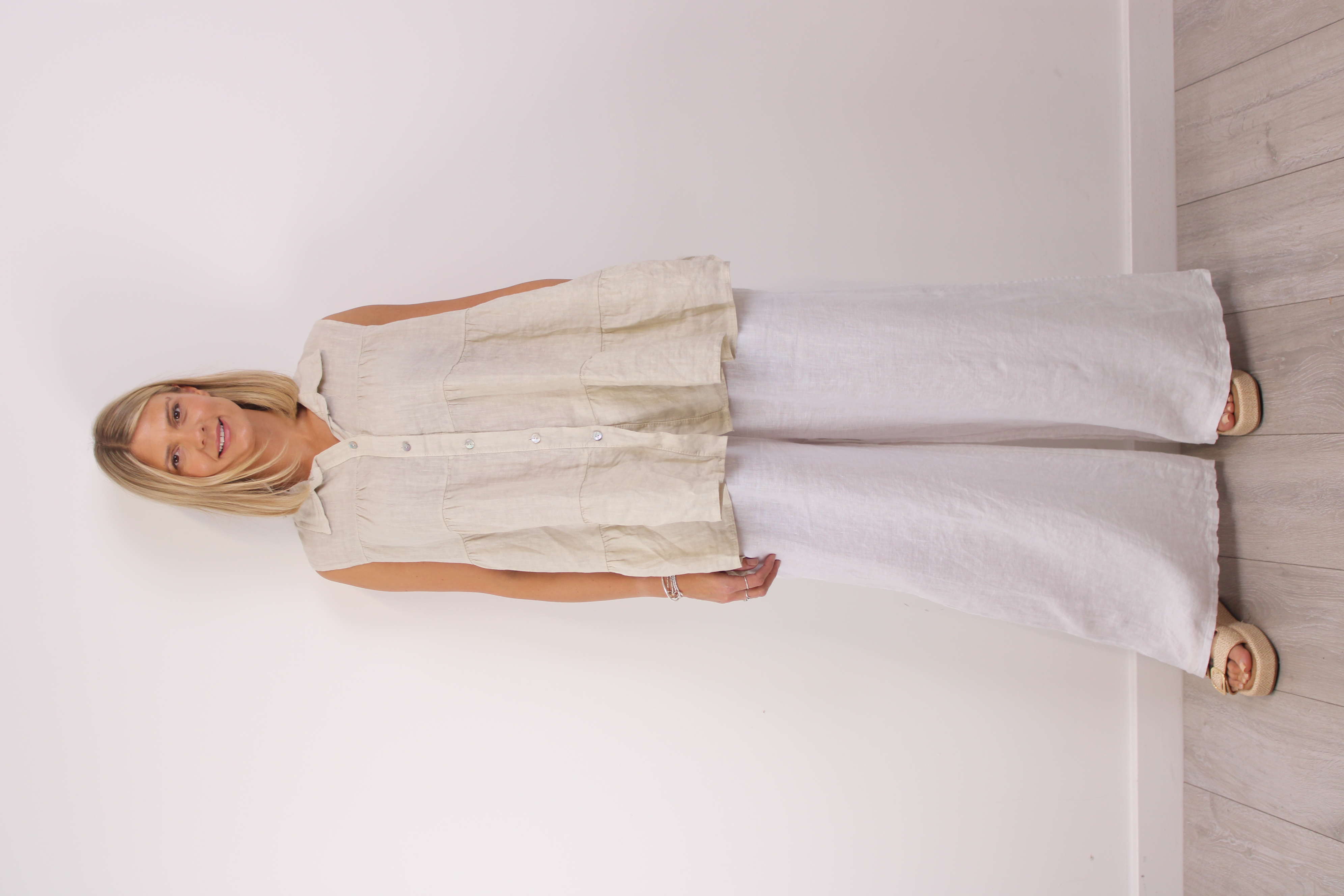 Amalfi Tier Smock Top 