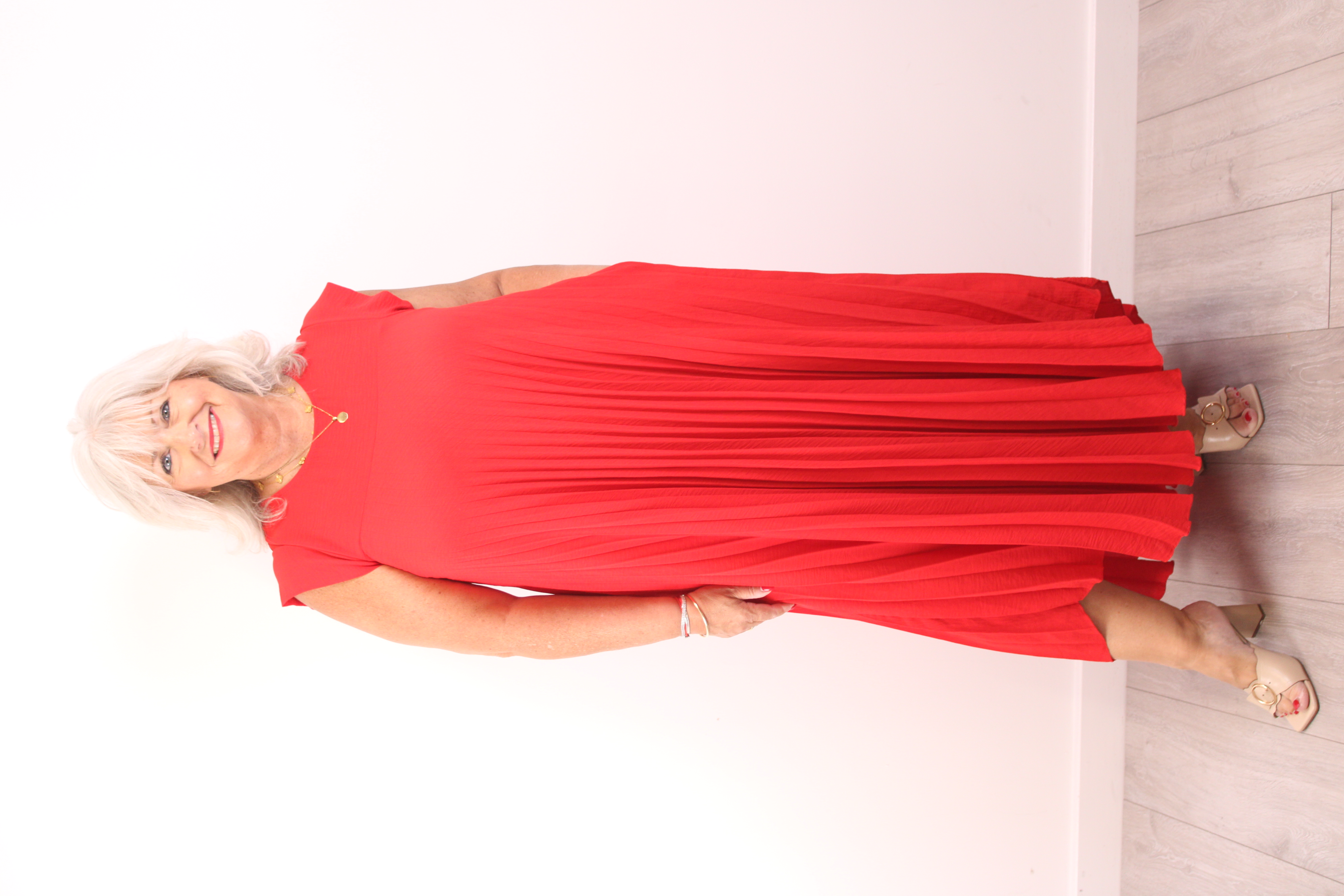 Seville Pleated Dress