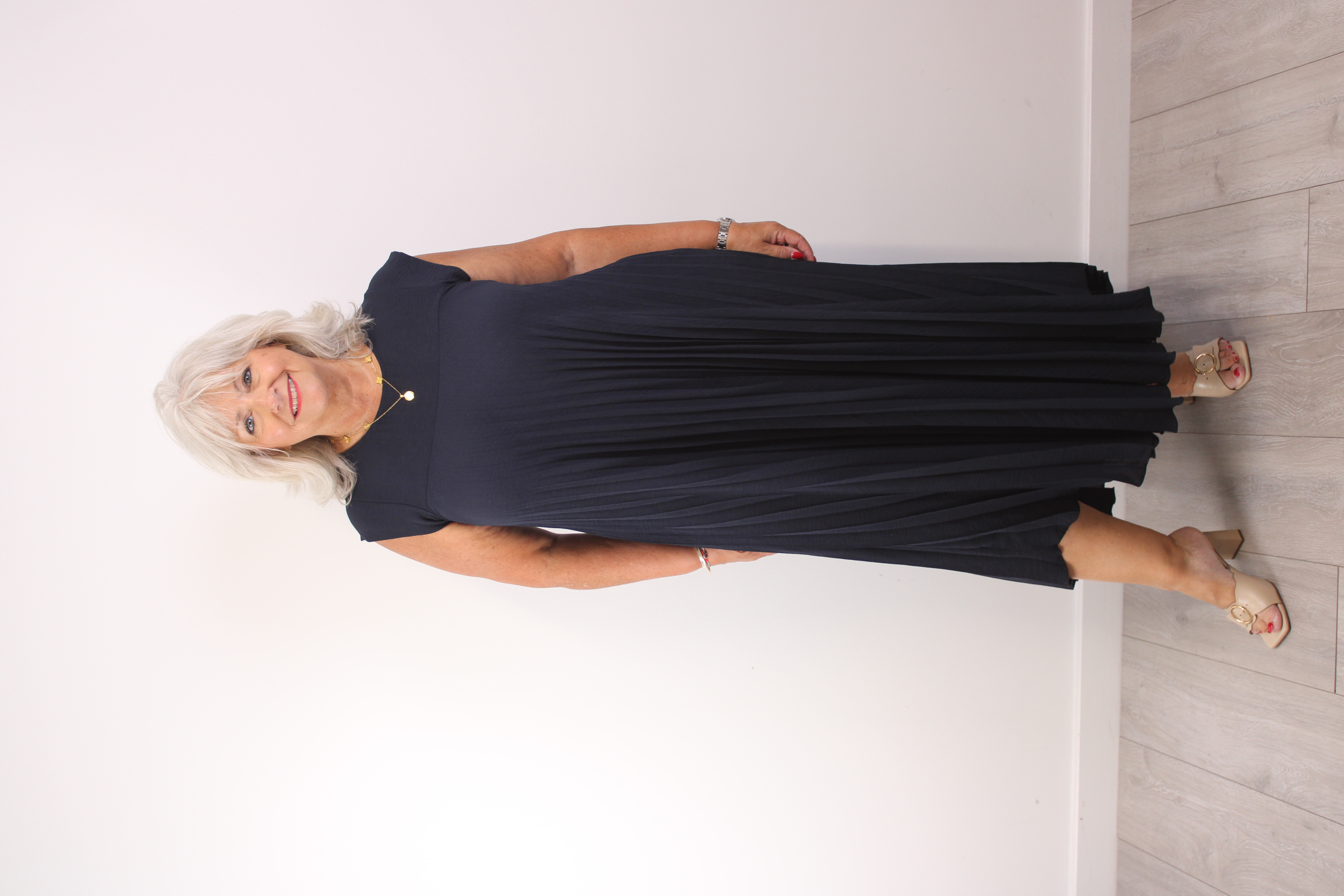 Seville Pleated Dress