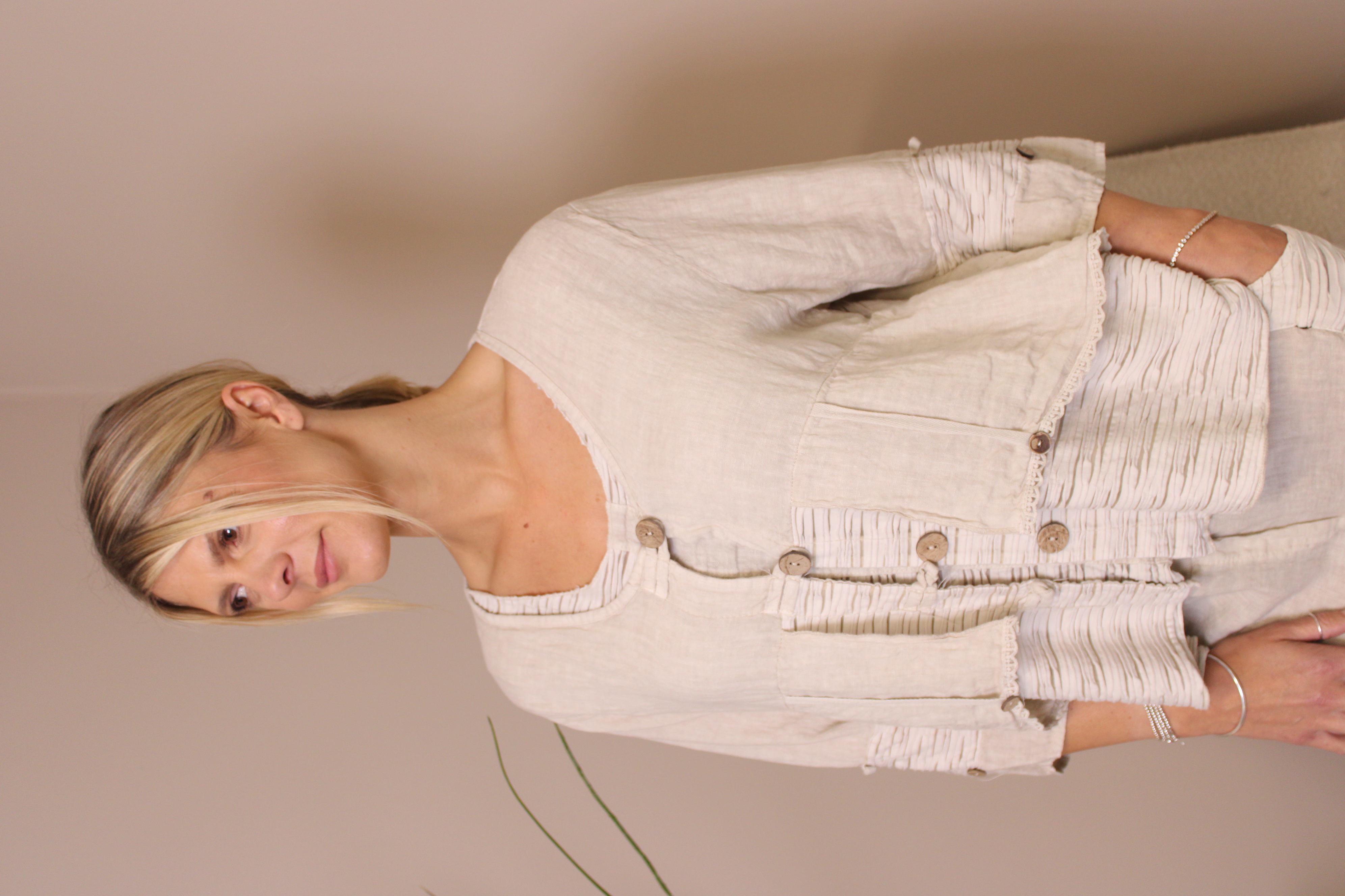 Algarve Linen Jacket