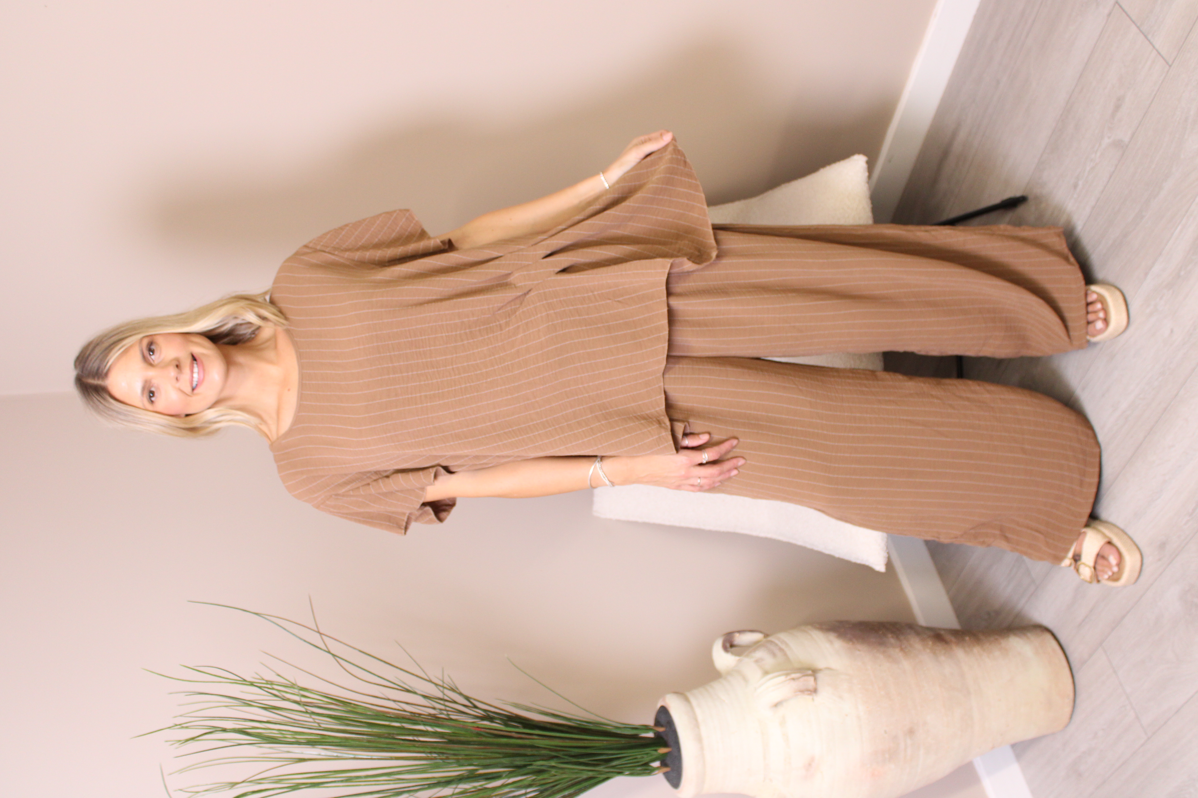 Boston Pinstripe Set