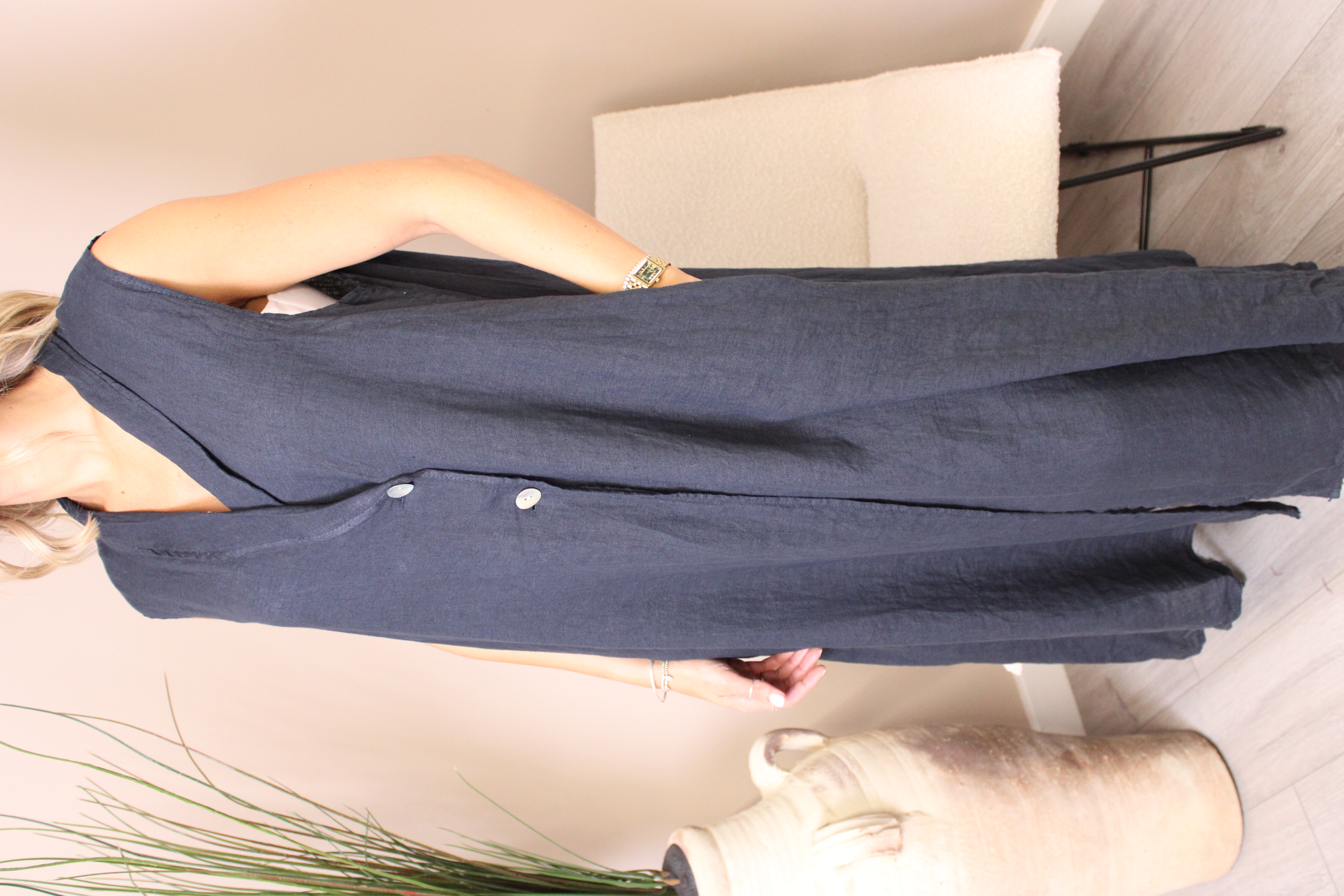 Amalfi Longline Waistcoat