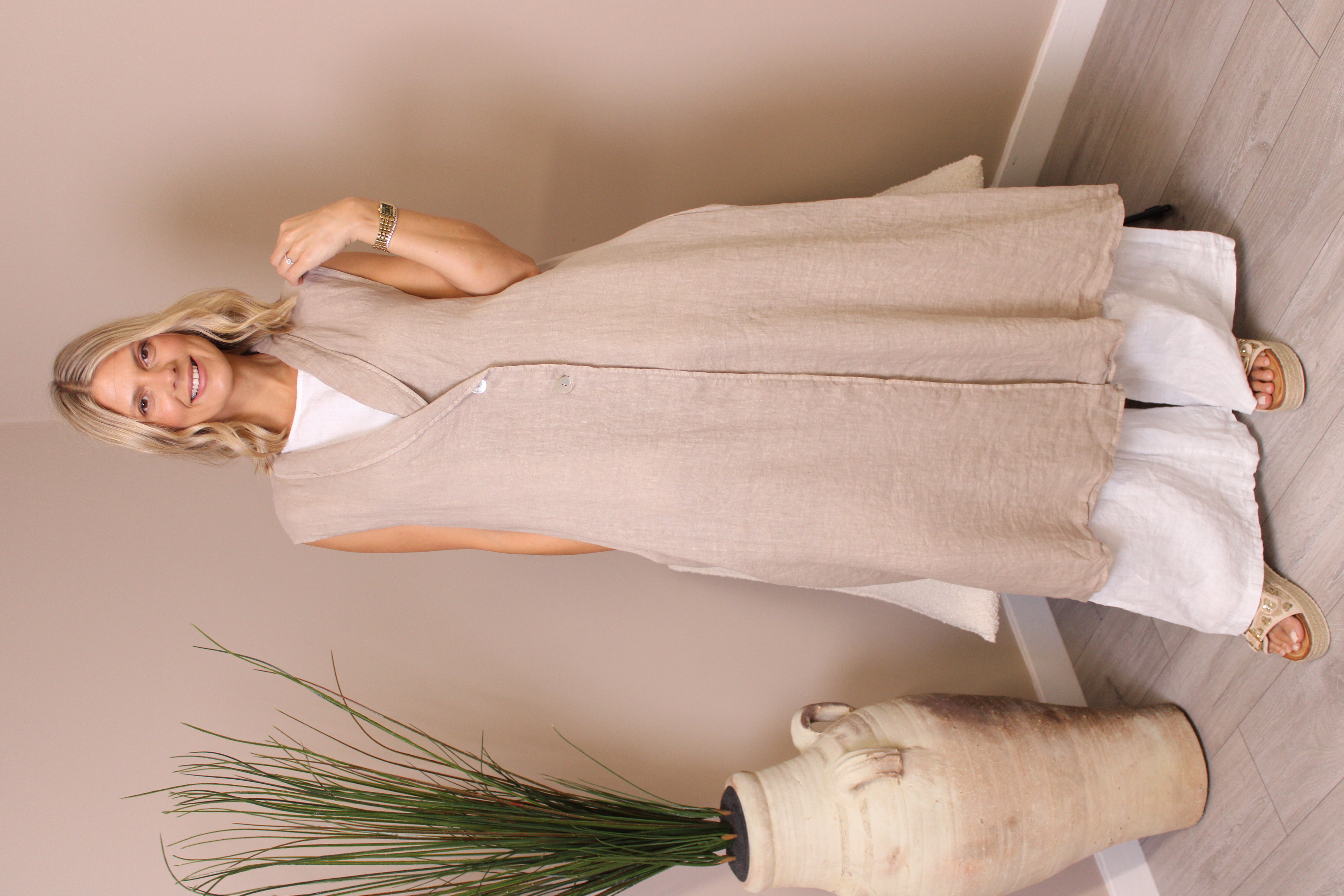 Amalfi Longline Waistcoat