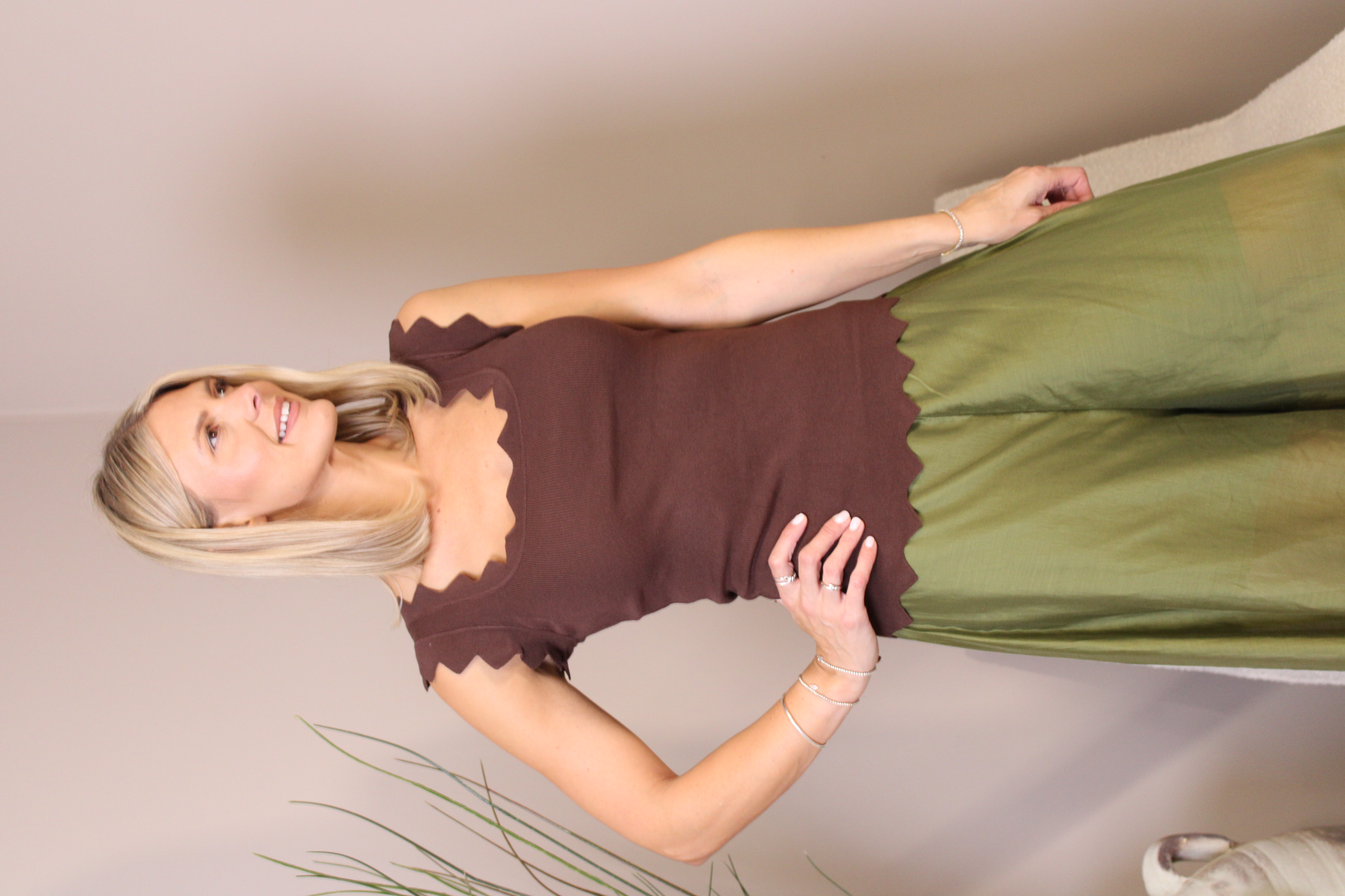 Bromley Scallop Top