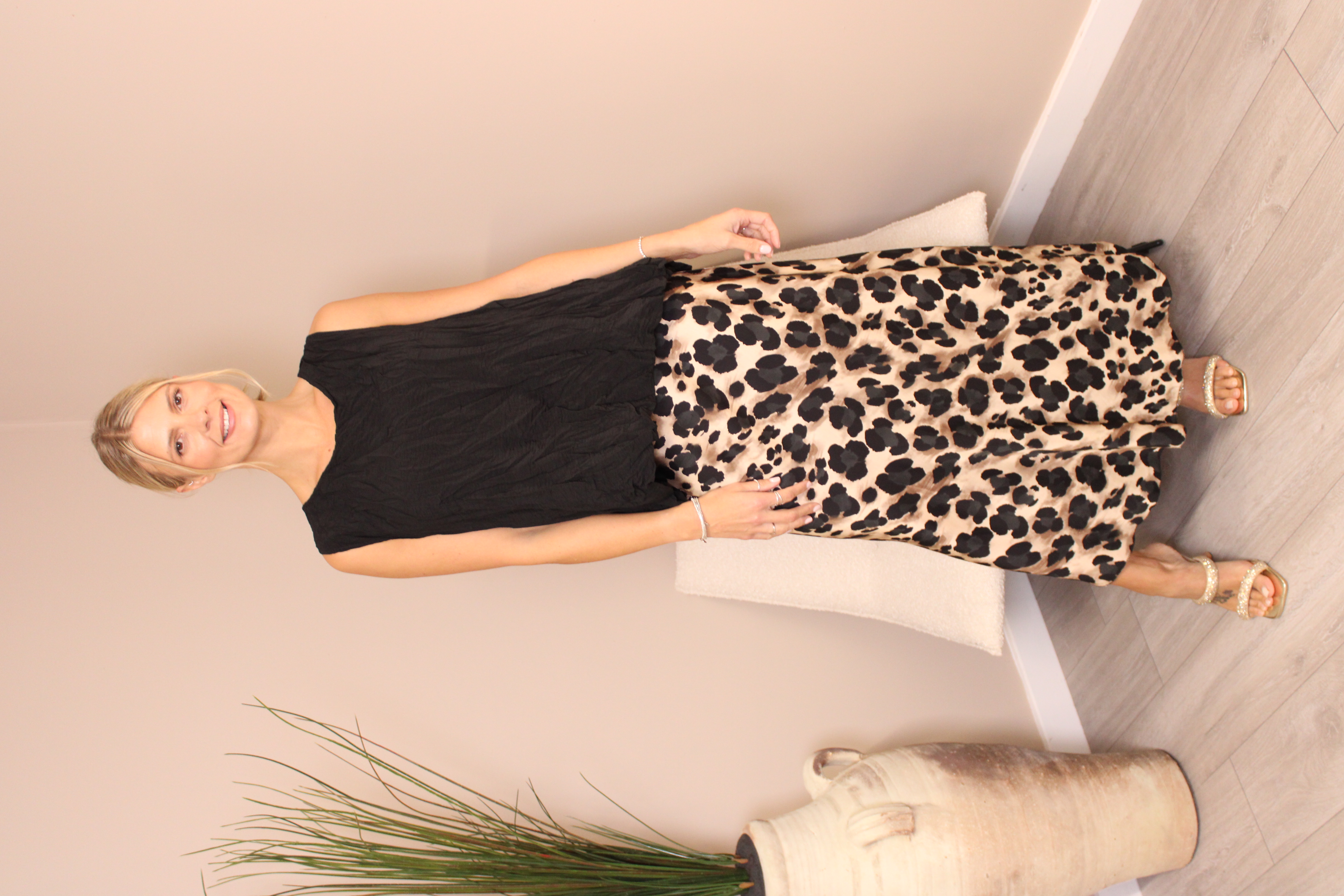 Zambia Silk Mix Slip Skirt