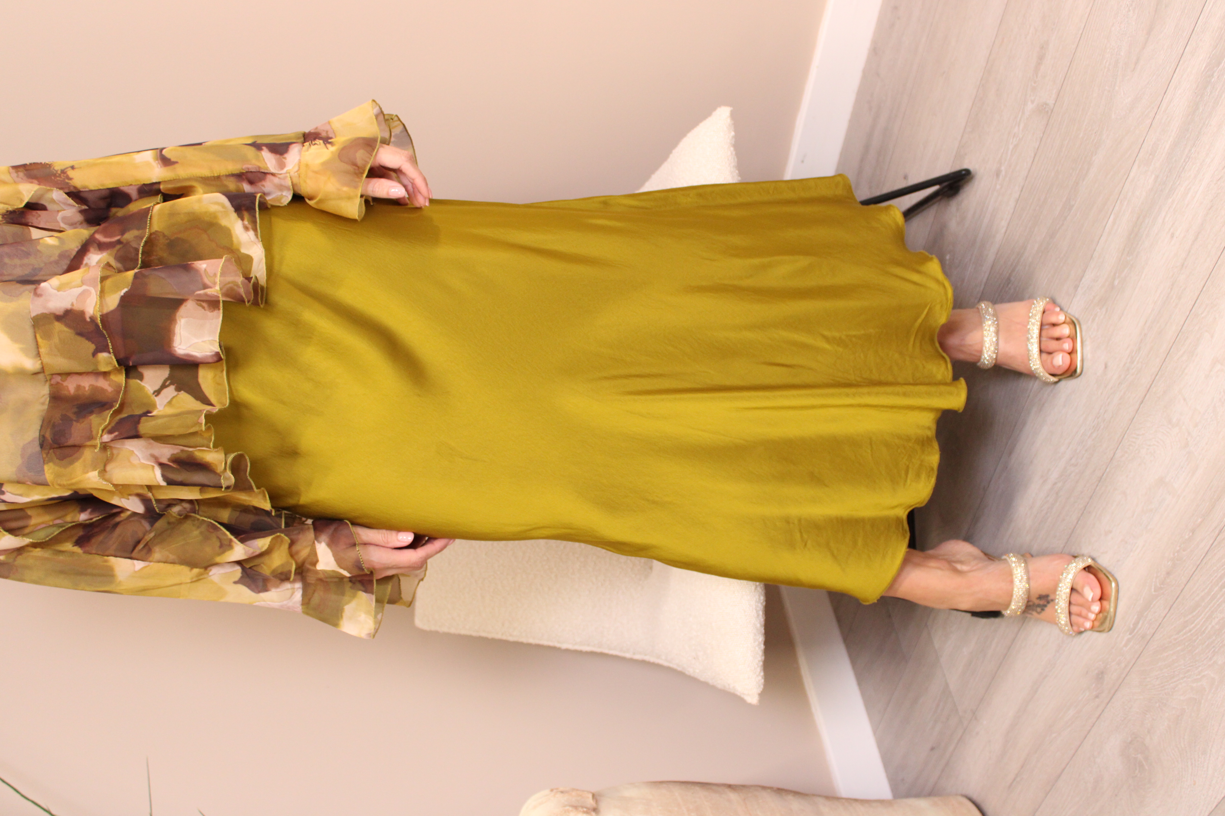 Vienna Silk Slip Skirt