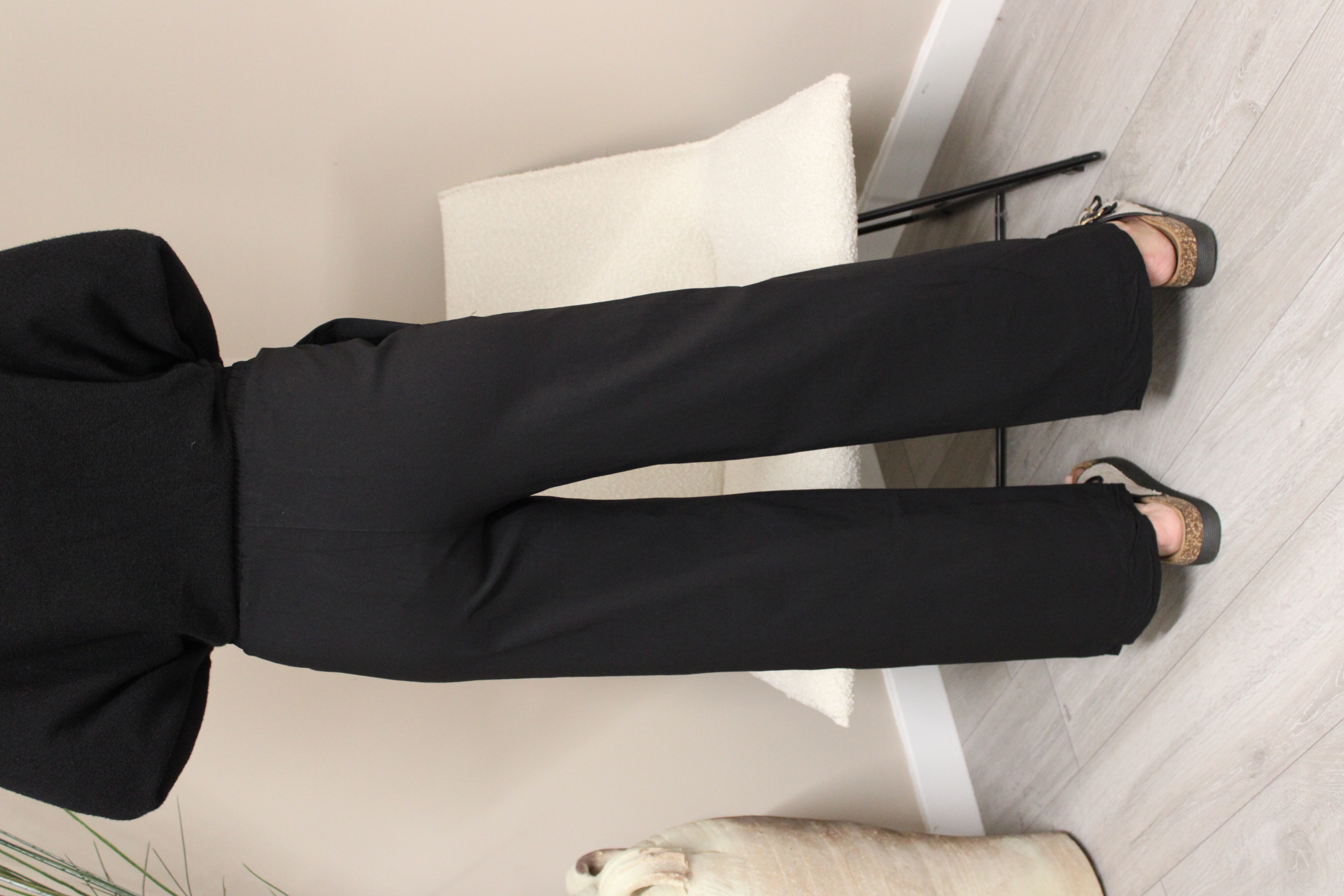 Capri Stretch Wide Leg Trousers