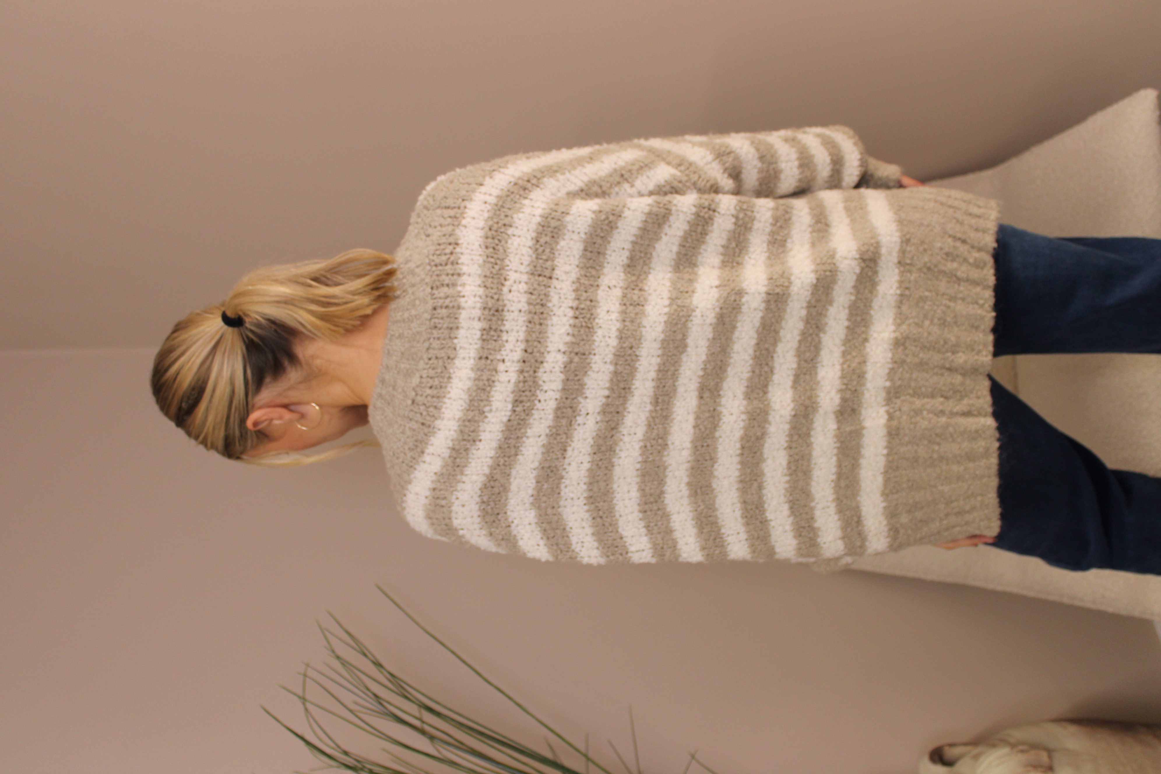 Hamptons Stripe Polo Knit