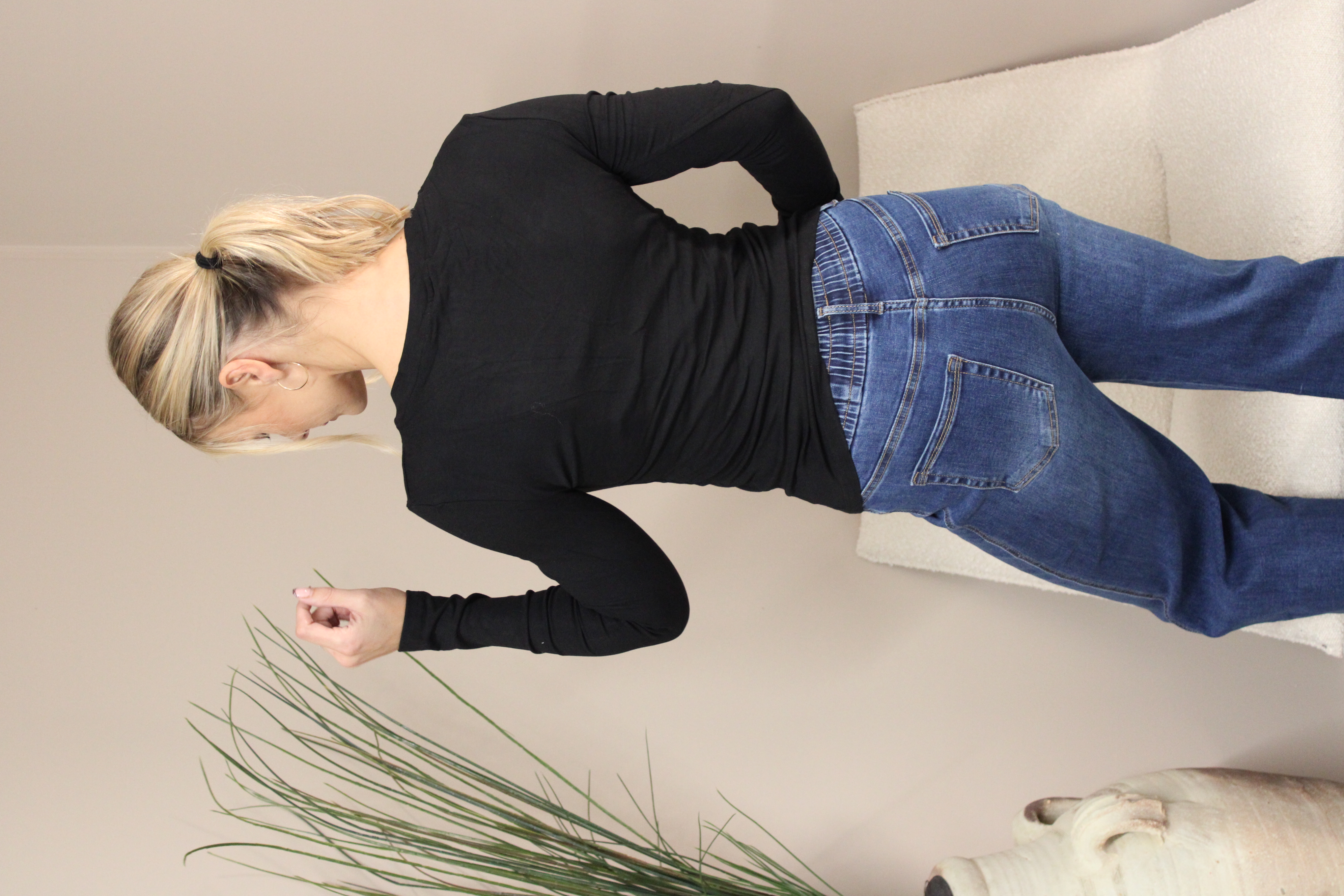 Milan V Neck Classic Top